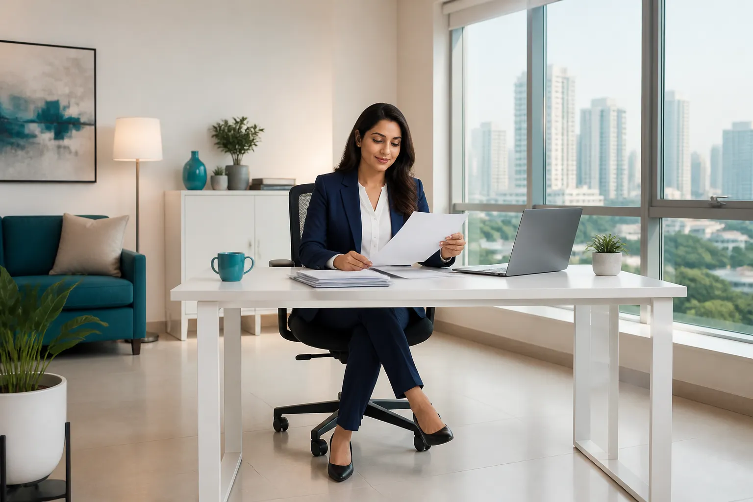 BenefitPilot advisor reviewing employee insurance policy documents